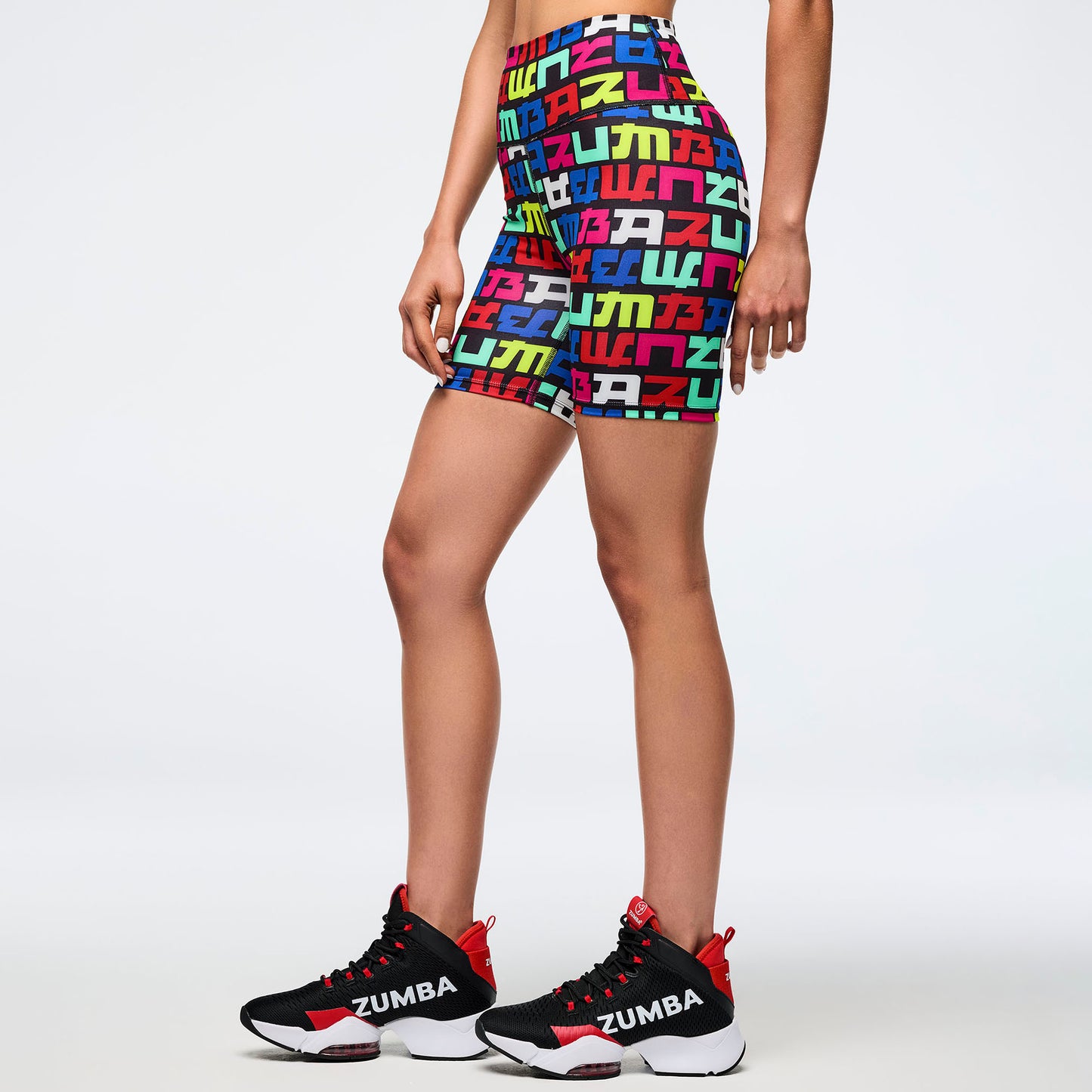 Eastern Flavor High Waisted Biker Shorts Z1B000698