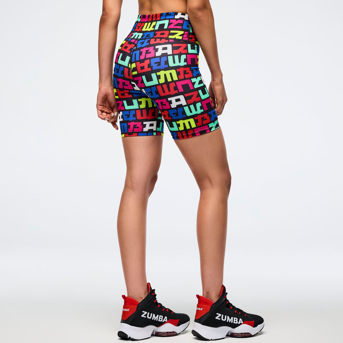 Eastern Flavor High Waisted Biker Shorts Z1B000698