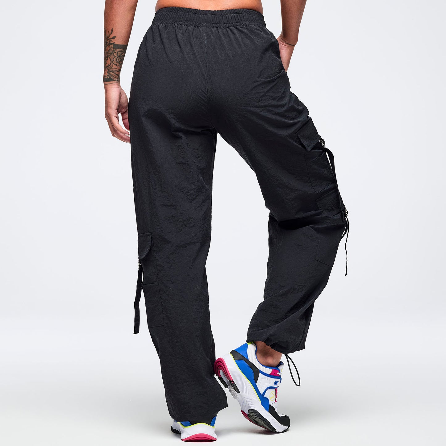 Eastern Flavor High Rise Cargo Pants With Tassels Z1B000707