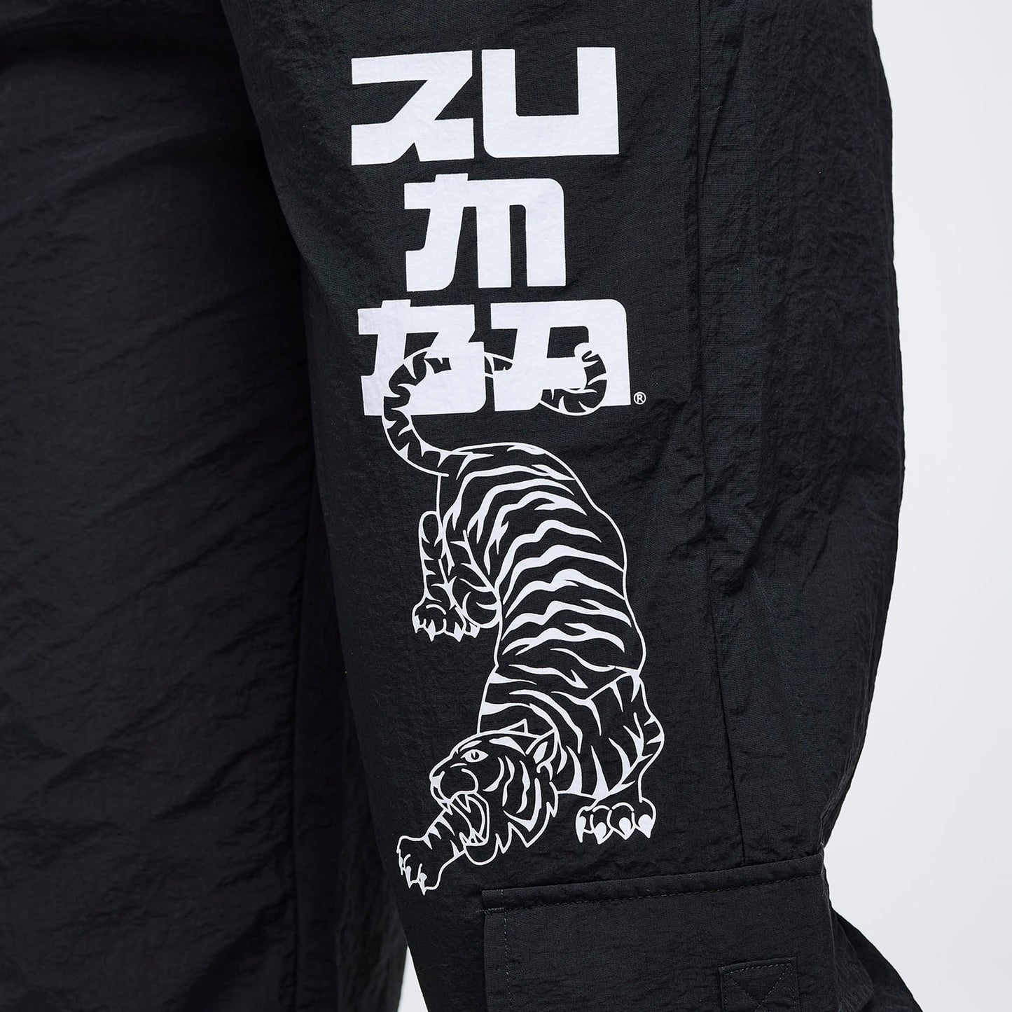 Eastern Flavor High Rise Cargo Pants With Tassels Z1B000707