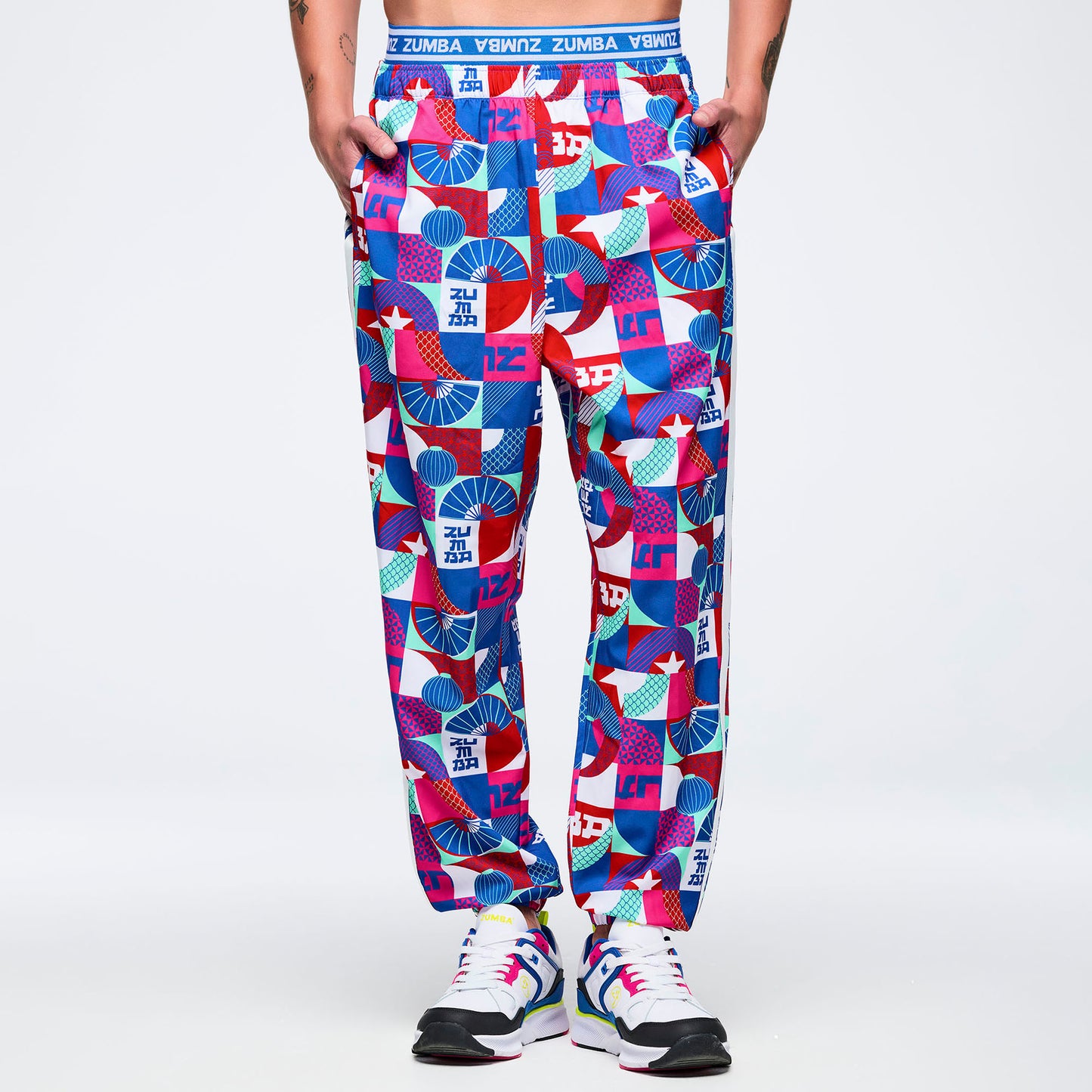 Eastern Flavor Double Waisted Slouch Woven Pants Z1B000714