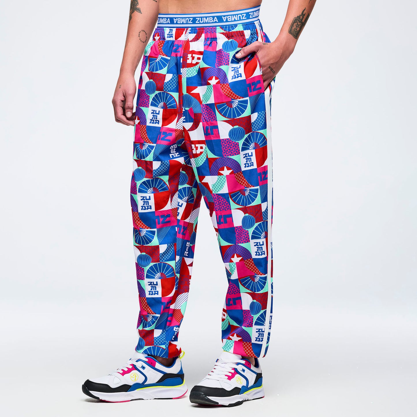 Eastern Flavor Double Waisted Slouch Woven Pants Z1B000714