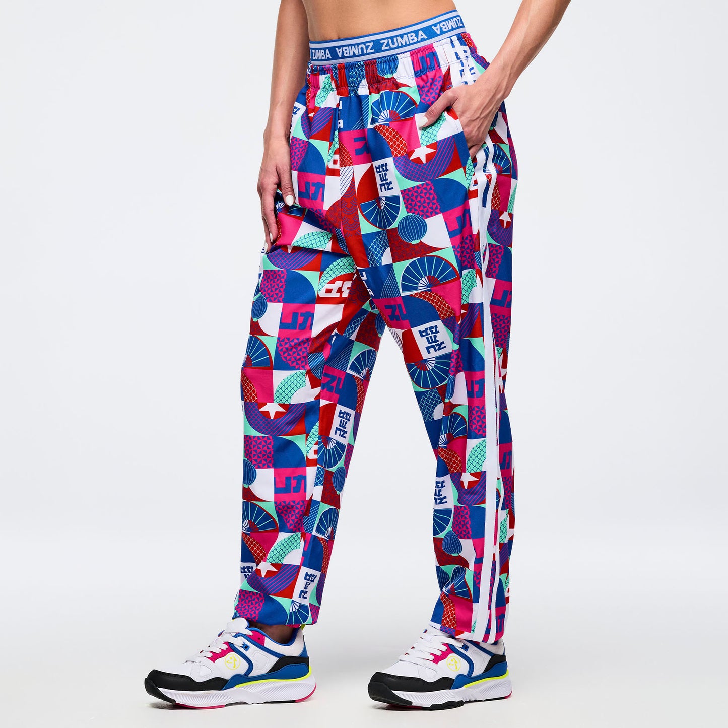 Eastern Flavor Double Waisted Slouch Woven Pants Z1B000714