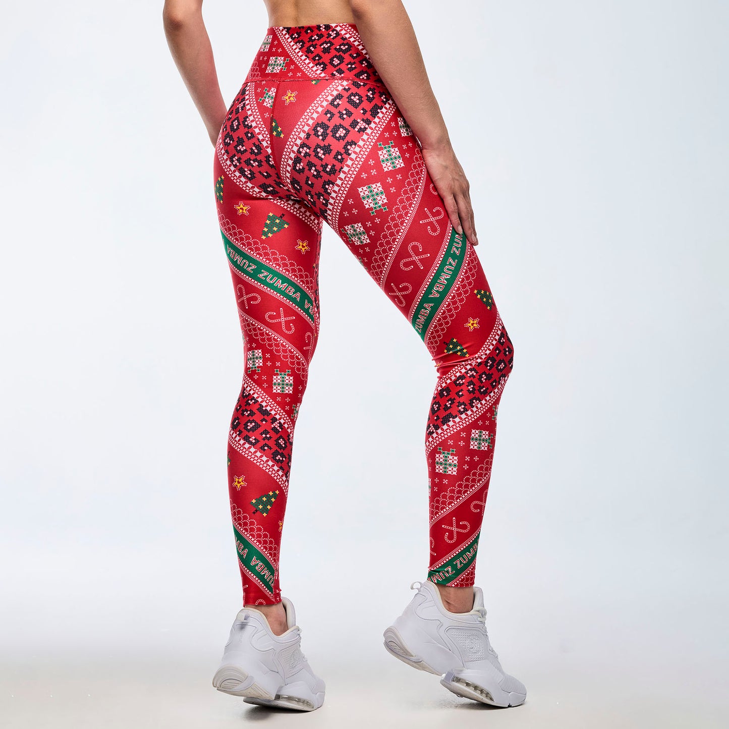 Zumba Holiday High Waisted Ankle Leggings Z1B000726