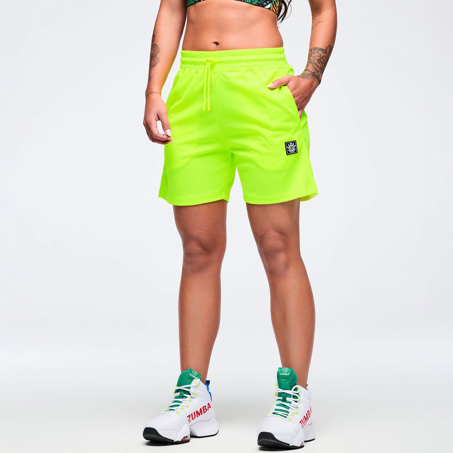 Latin Movement Mesh Shorts Z1B000730
