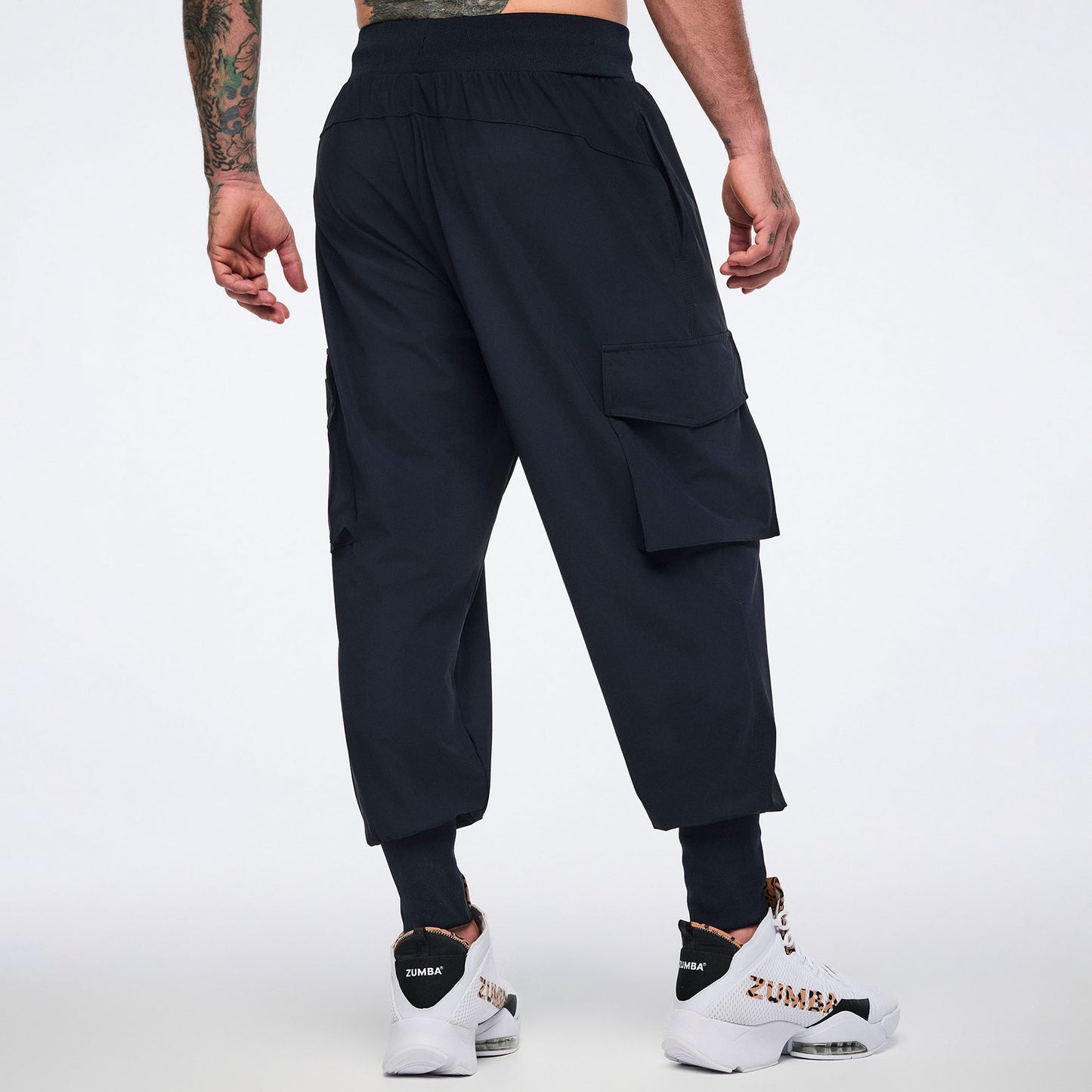 Wildbeat Woven Cargo Joggers With High Cuff Z1B000758