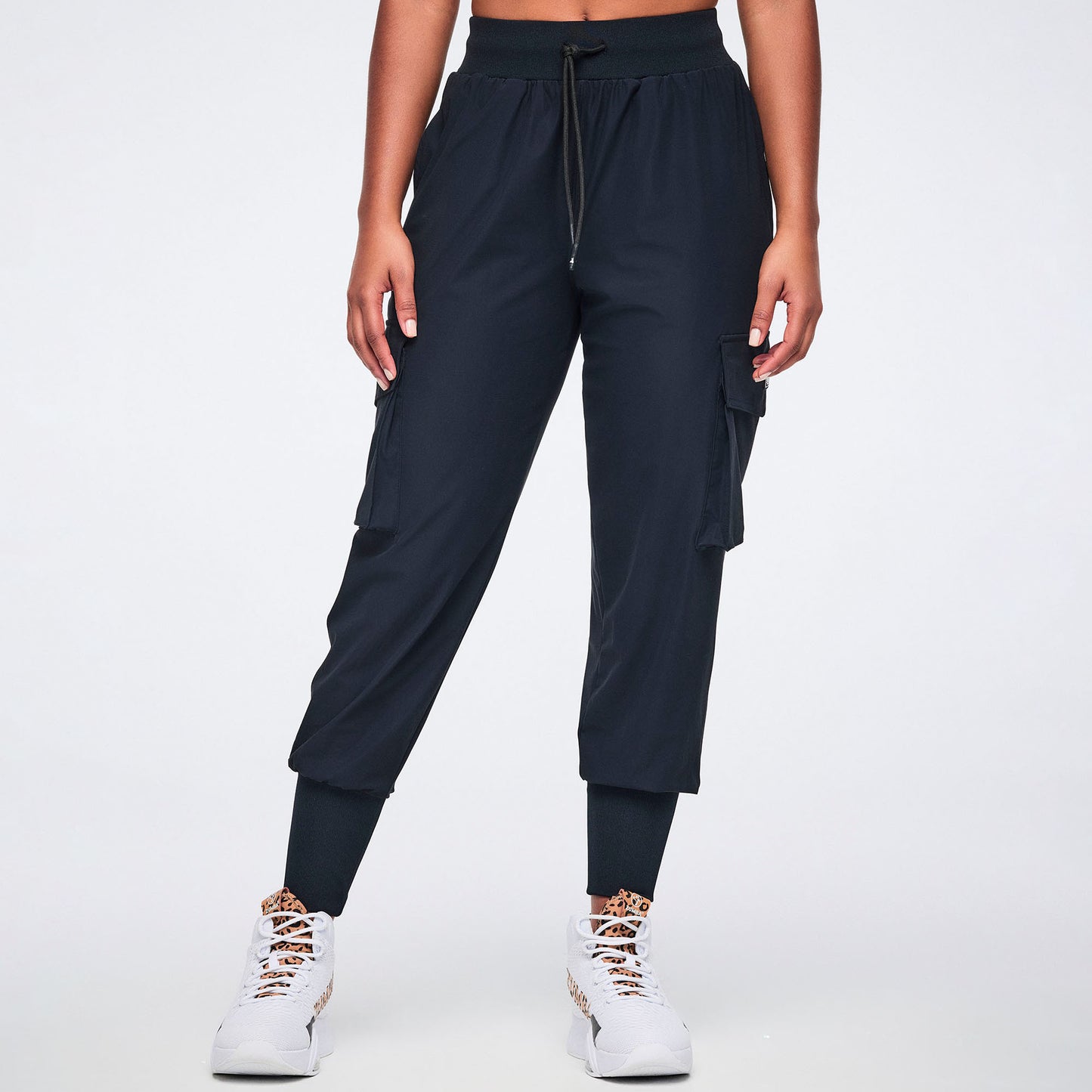 Wildbeat Woven Cargo Joggers With High Cuff Z1B000758