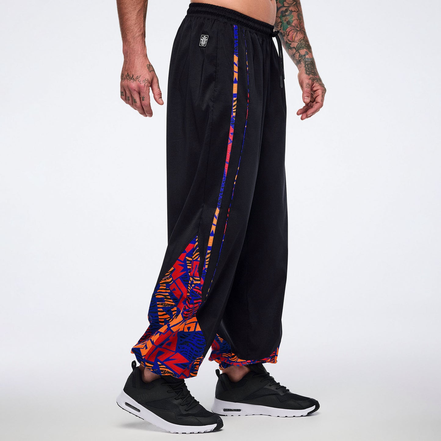 Wildbeat Woven Slouch Pants With Piping Z1B000762