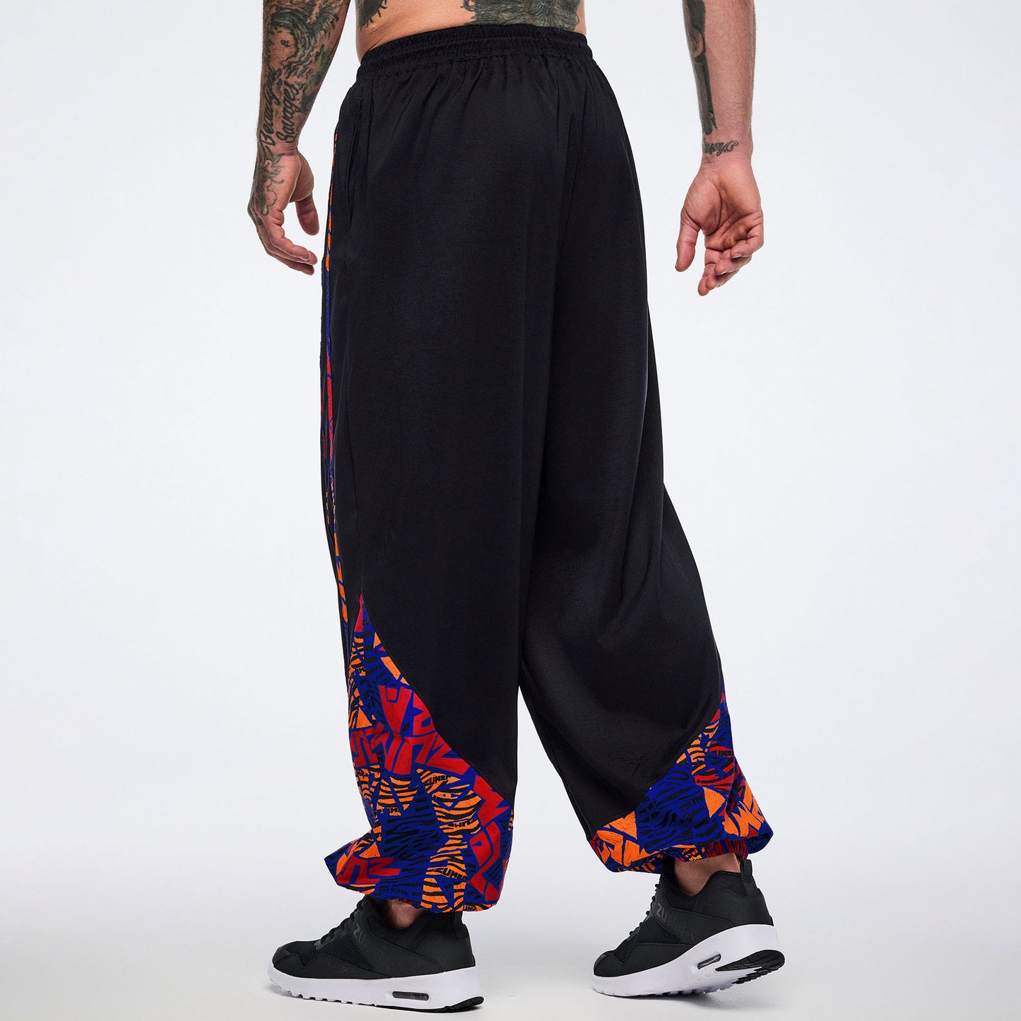 Wildbeat Woven Slouch Pants With Piping Z1B000762