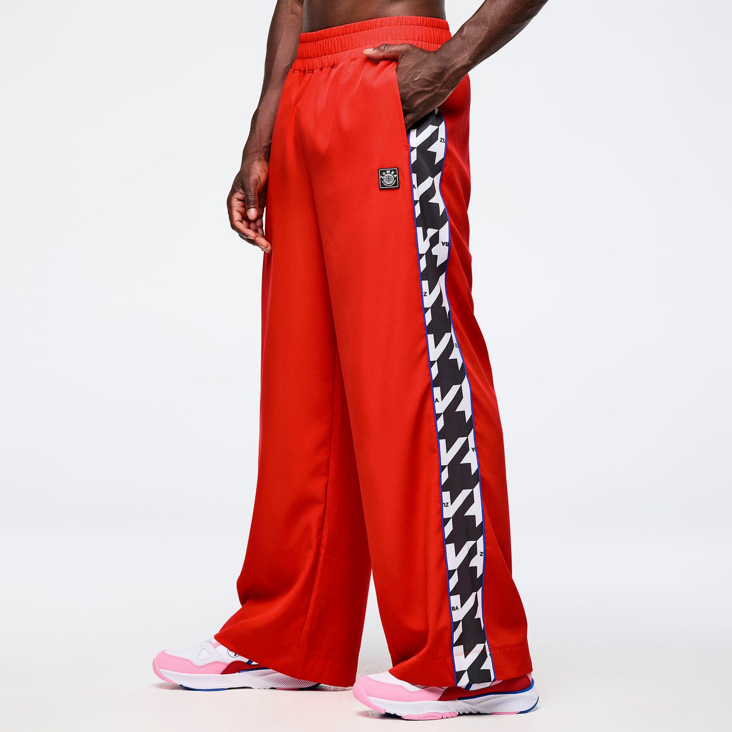 Zumba Amour Wide Track Pant With Side Panels Z1B000769