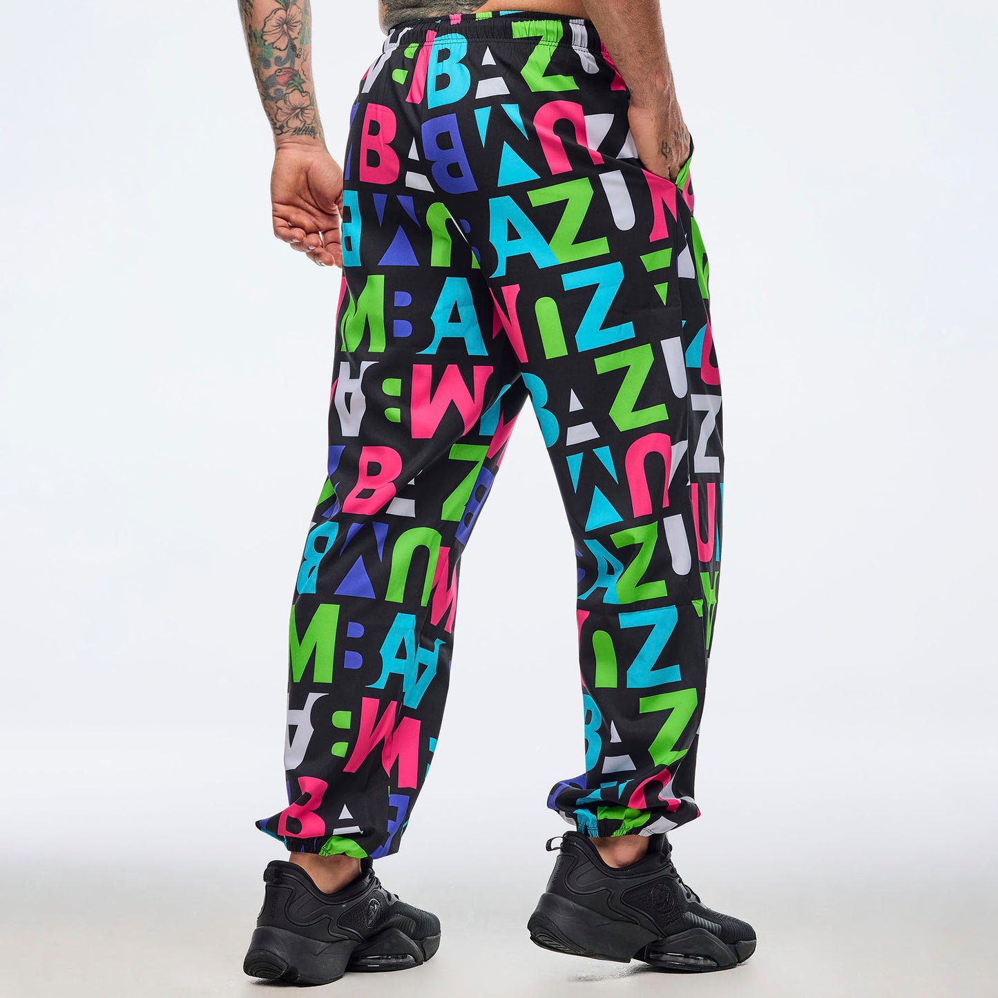 Neon Baggy Woven Pants