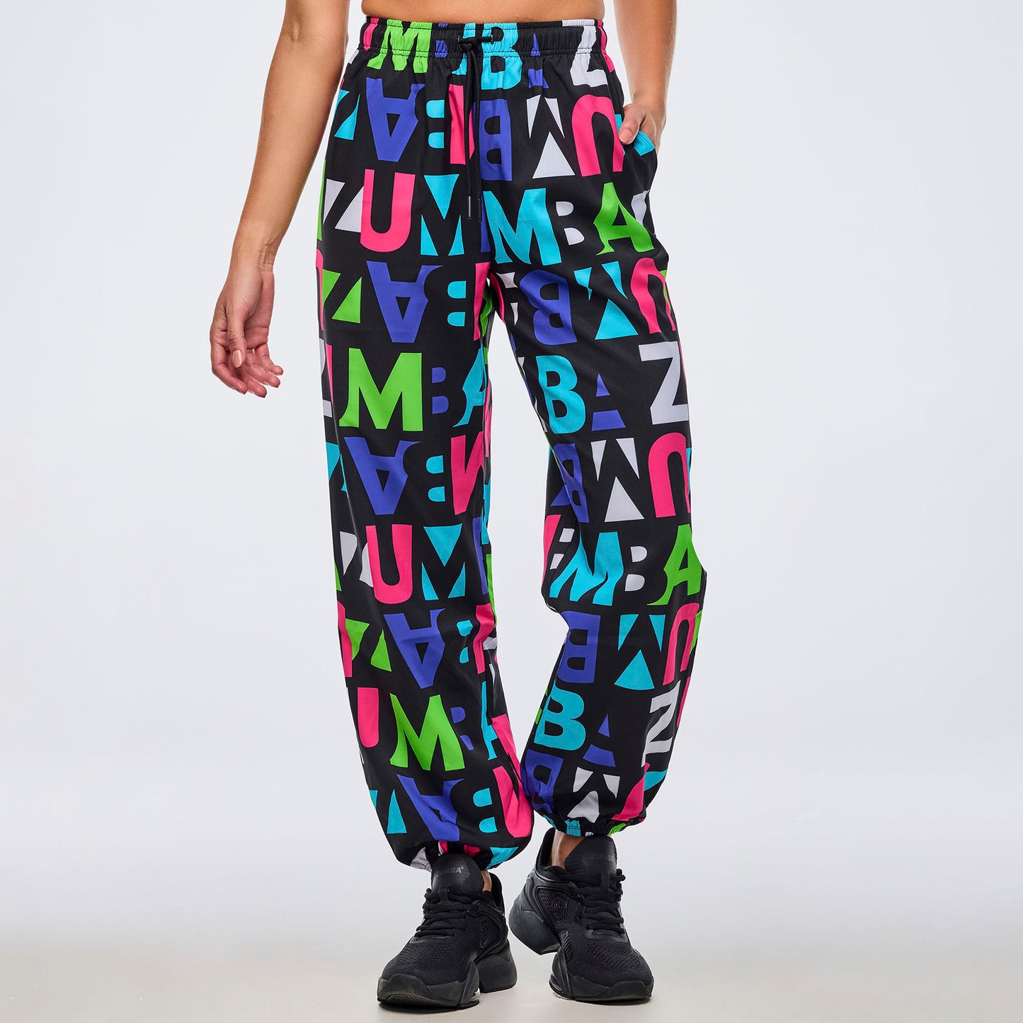Neon Baggy Woven Pants