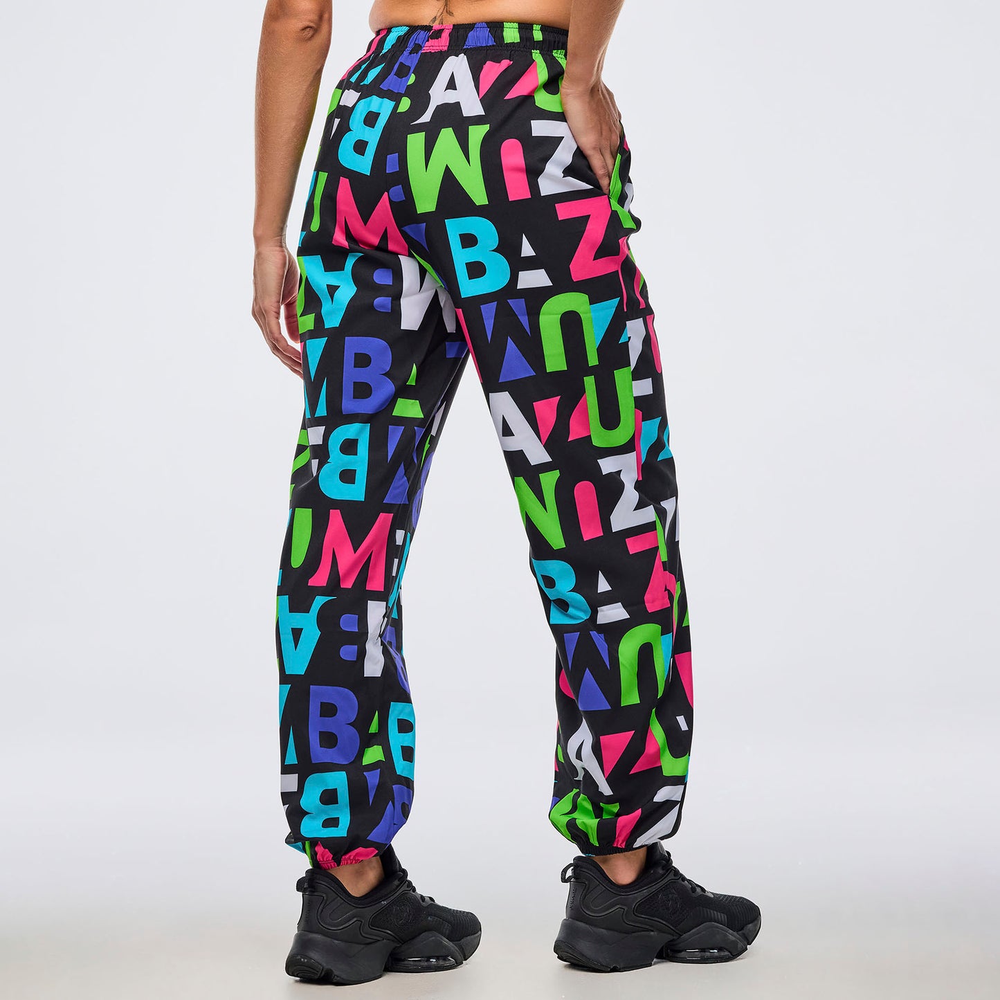Neon Baggy Woven Pants