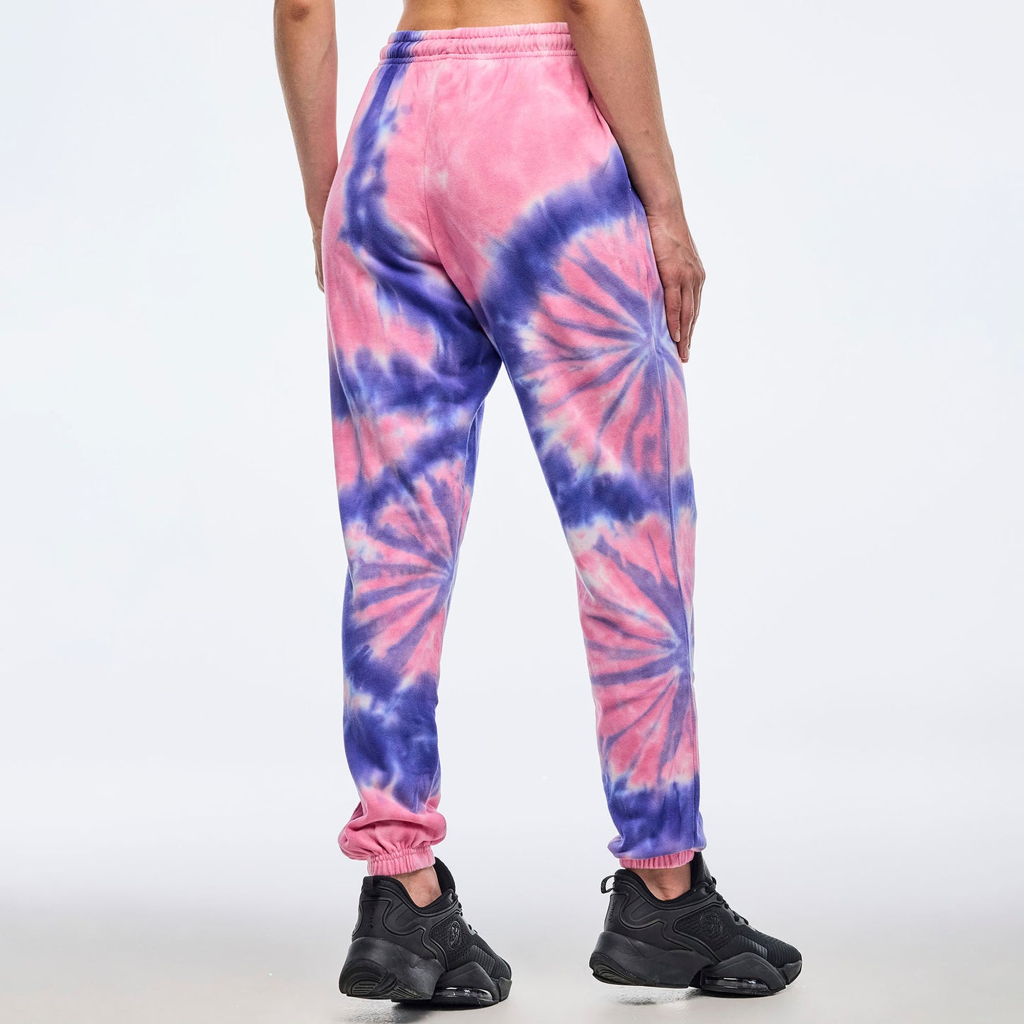 Neon Baggy Sweatpants - Pink/Purple
