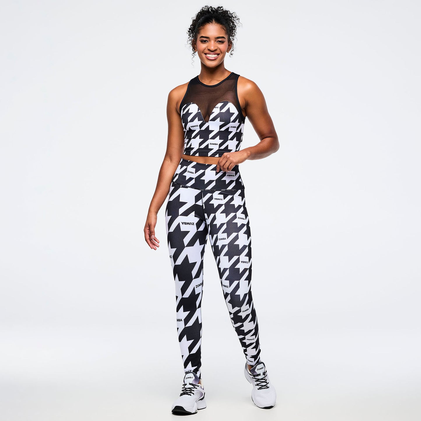 Zumba Amour Magic High Waisted Ankle Leggings Z1B000777