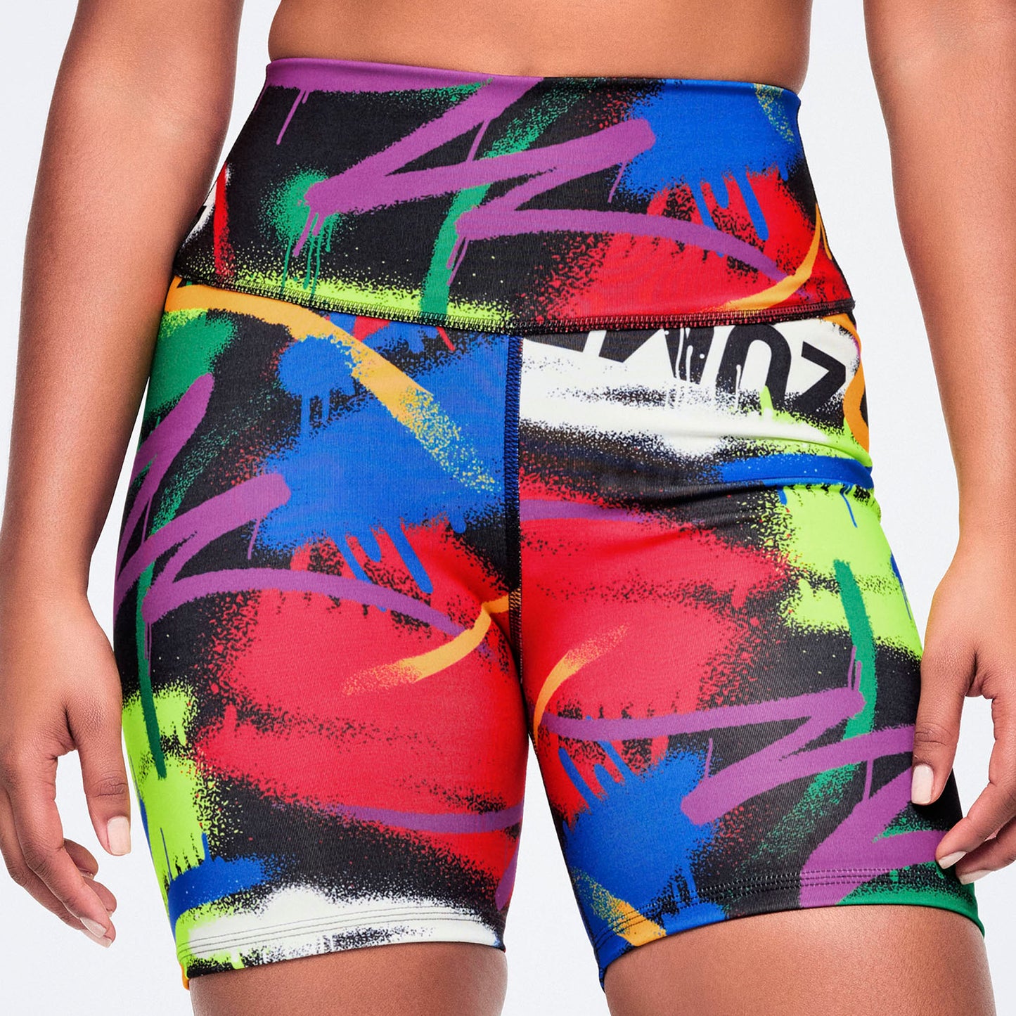 Pride High Waisted Biker Shorts Z1B000778