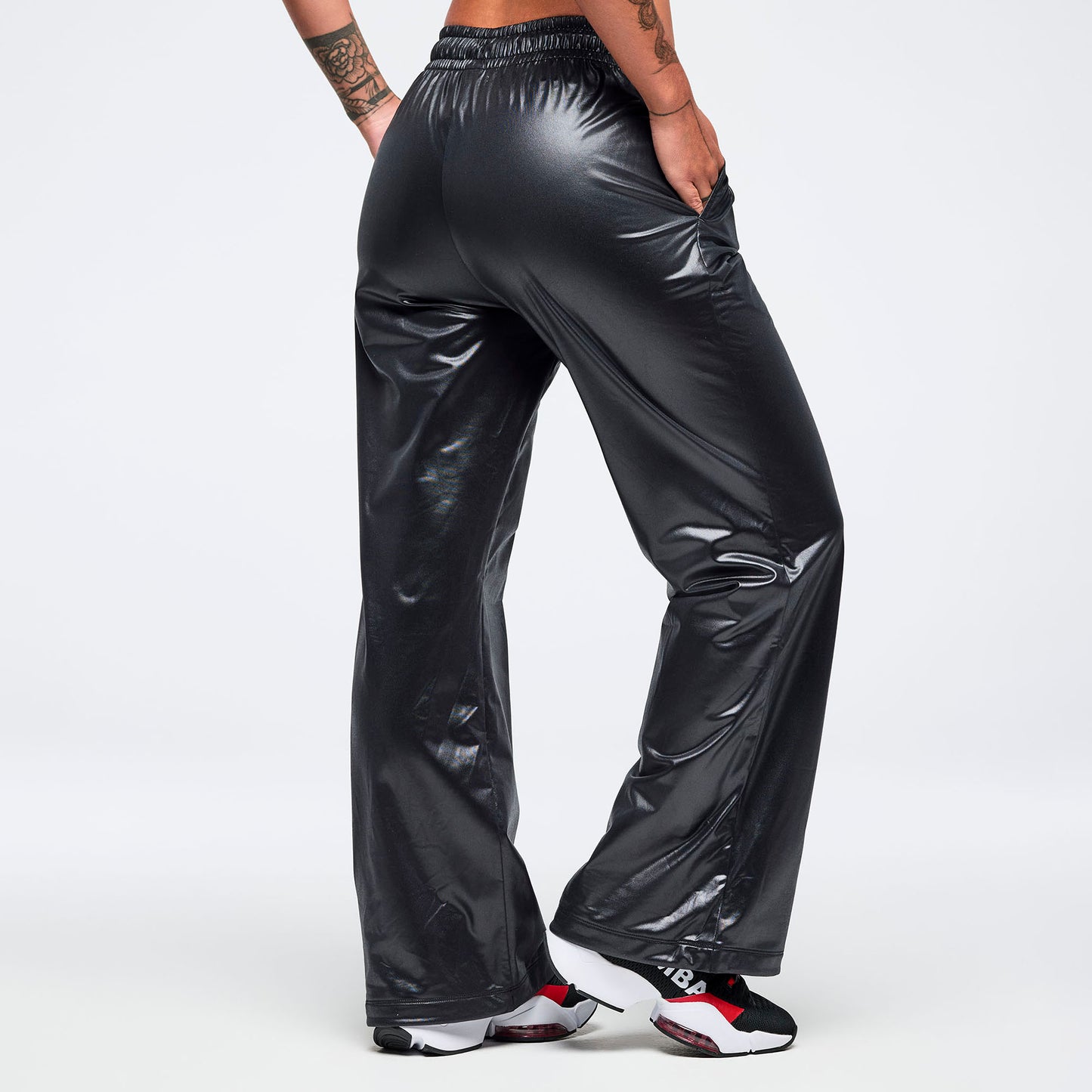 Eastern Flavor Wide Leg Track Pants Z1B000787