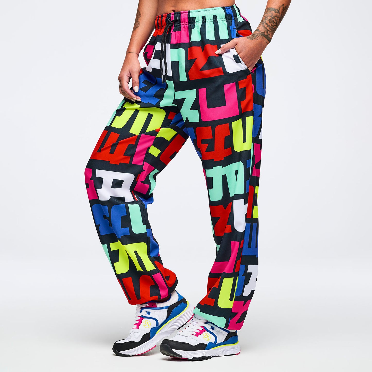 Eastern Flavor Baggy Woven Pants Z1B000809