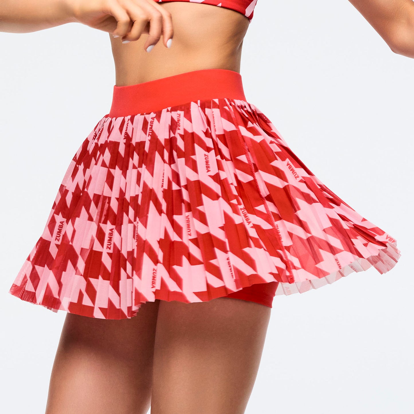 Zumba Amour Pleated Skort Z1B000813