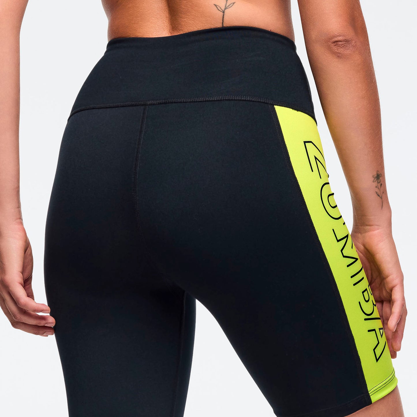 Zumba 25 High Waisted Biker Shorts Z1B000818