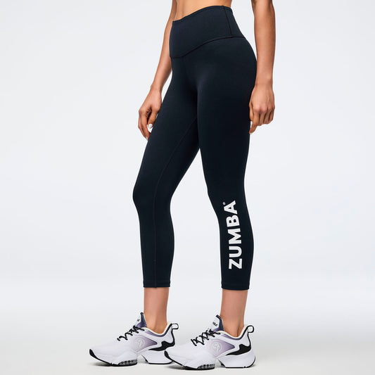 Zumba Basic High Waisted Crop Leggings Z1B000825