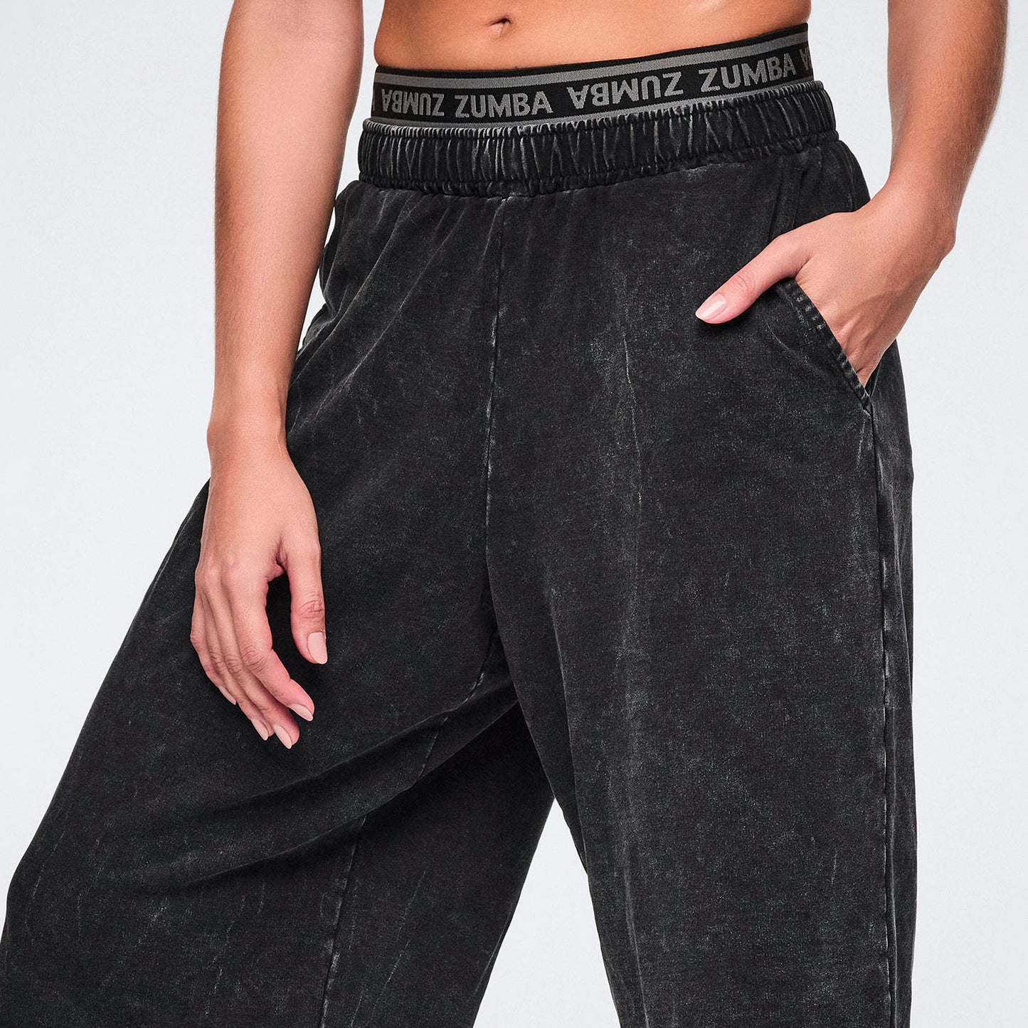 Wildbeat Double Waisted Cropped Wide Pants Z1B000827