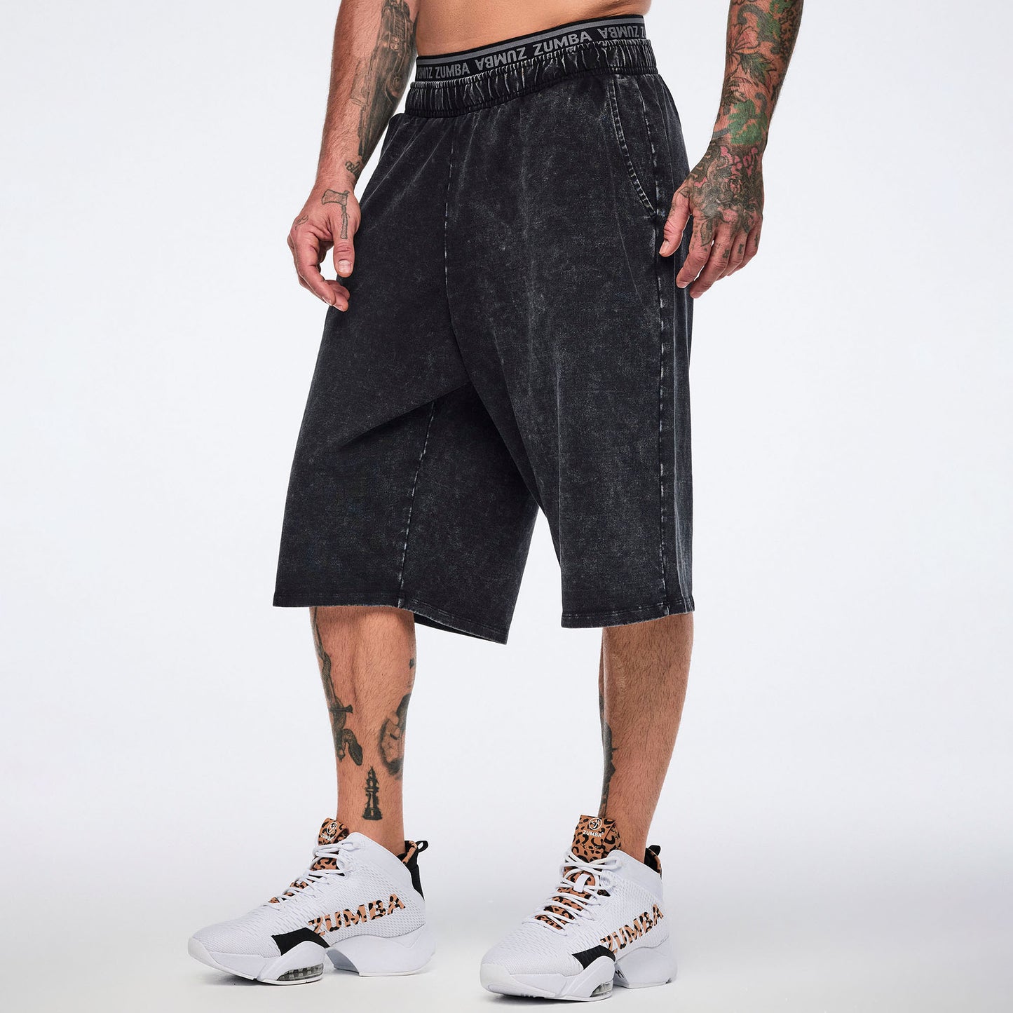 Wildbeat Double Waisted Cropped Wide Pants Z1B000827
