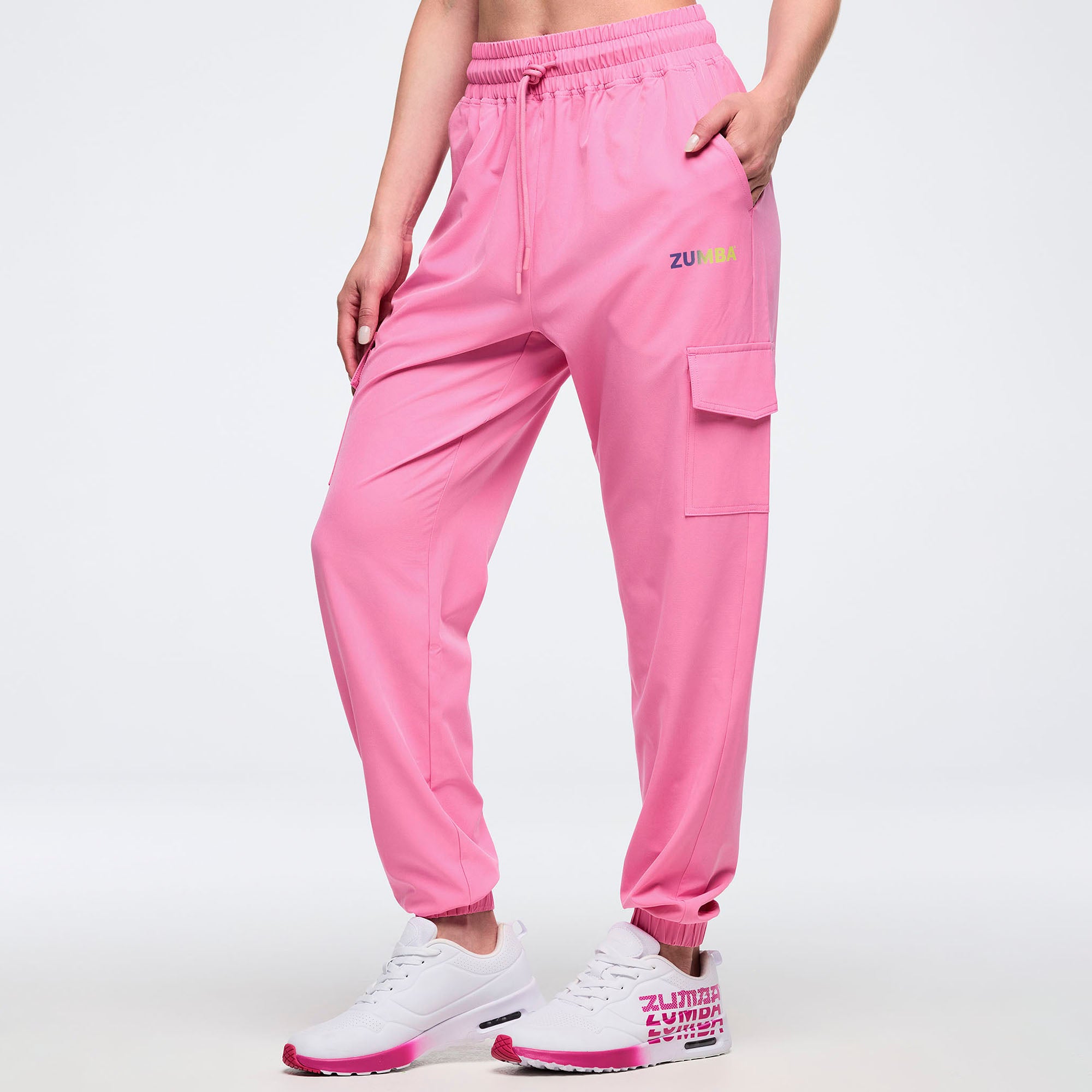 Pastel Woven Cargo Pants – Zumba Wear Singapore