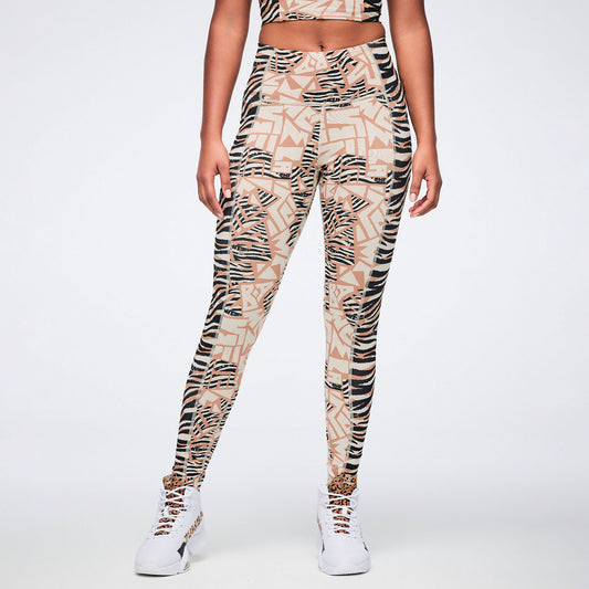 Wildbeat Magic High Waisted Ankle Leggings With Side Panel Z1B000851