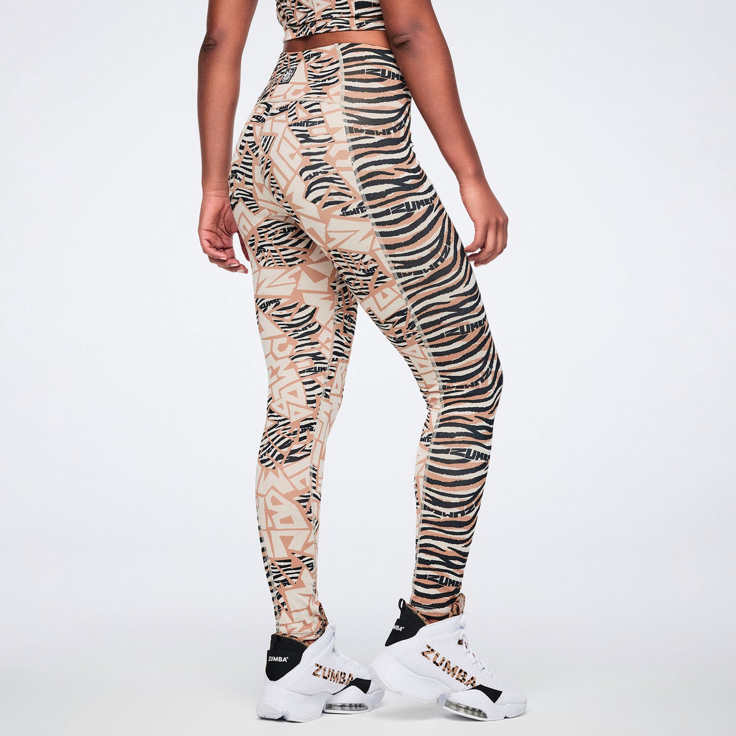 Wildbeat Magic High Waisted Ankle Leggings With Side Panel Z1B000851