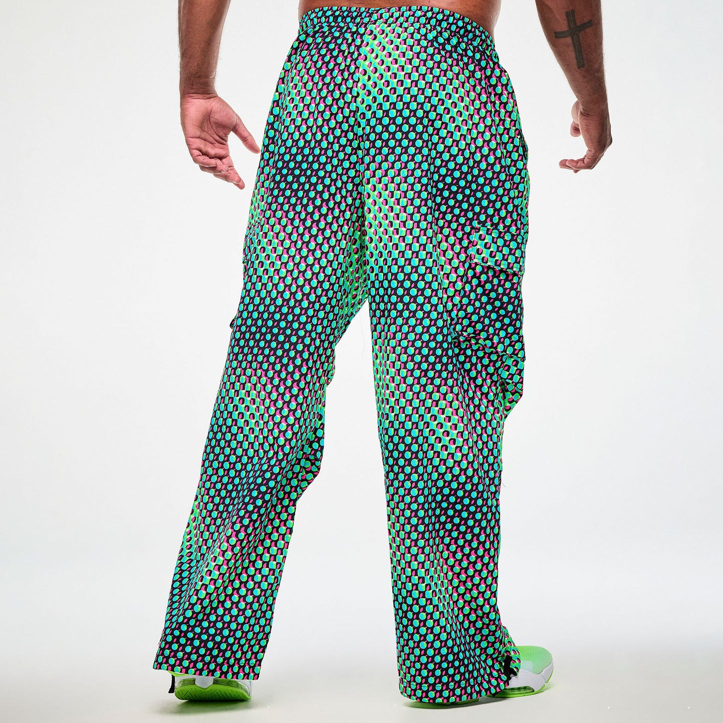 Electric Feel Woven Oversized Cargo Pant
