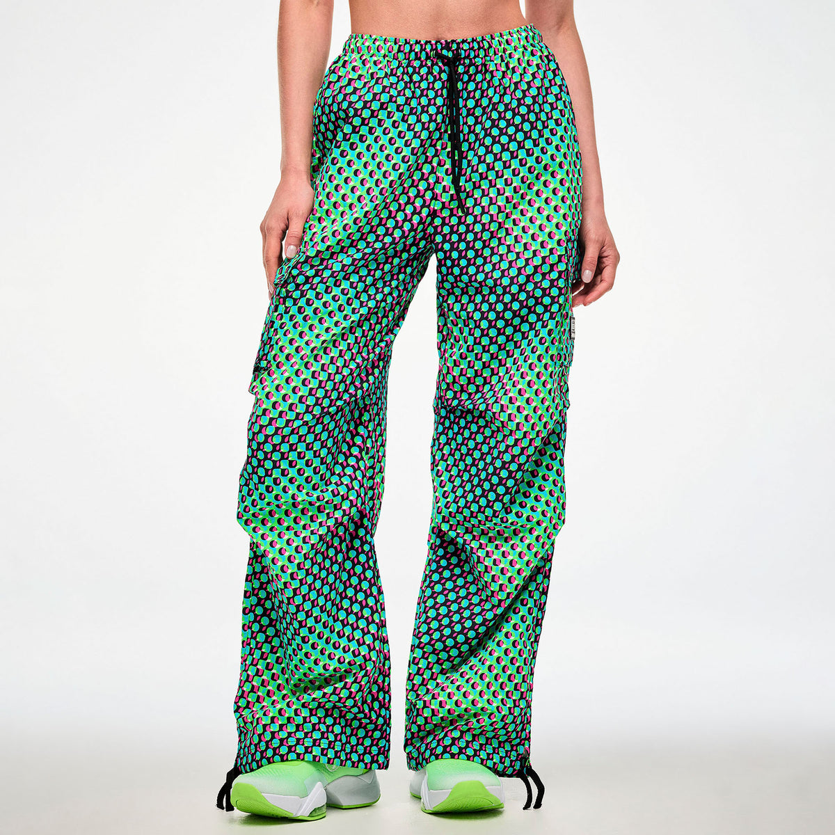 Electric Feel Woven Oversized Cargo Pant