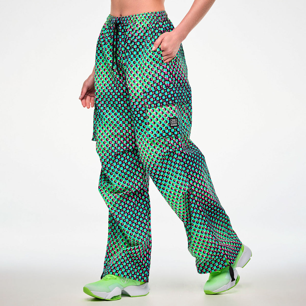 Electric Feel Woven Oversized Cargo Pant
