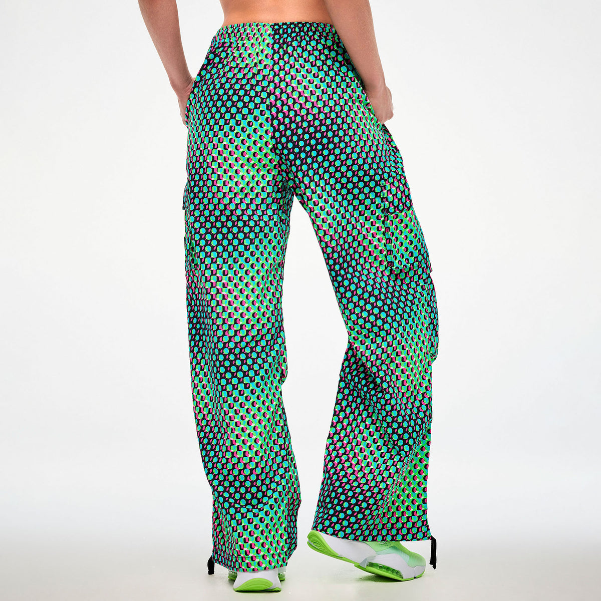 Electric Feel Woven Oversized Cargo Pant