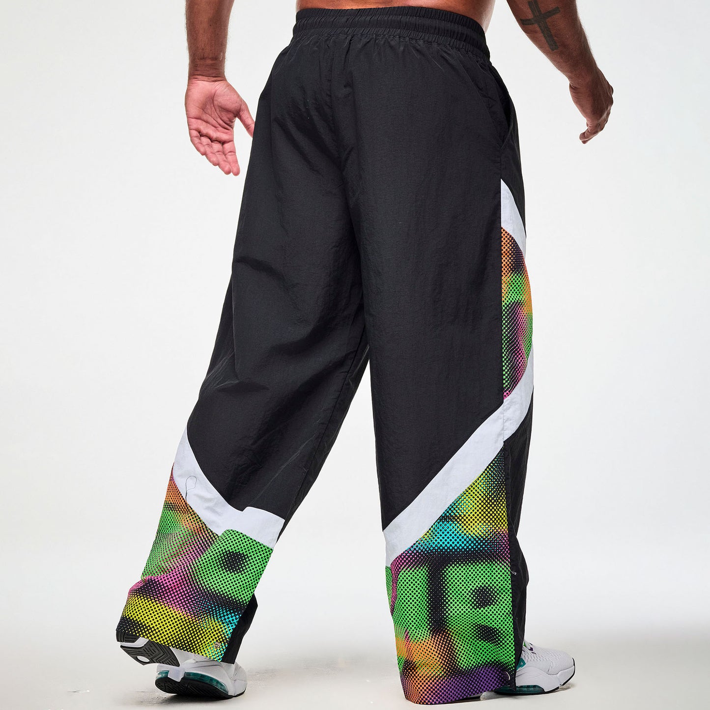 Electric Feel Wide Leg Track Pants