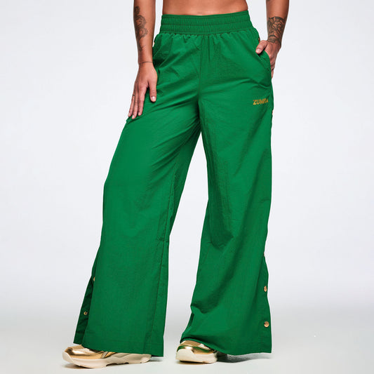 Worldwide Wide Leg Pants With Side Snaps Z1B000882