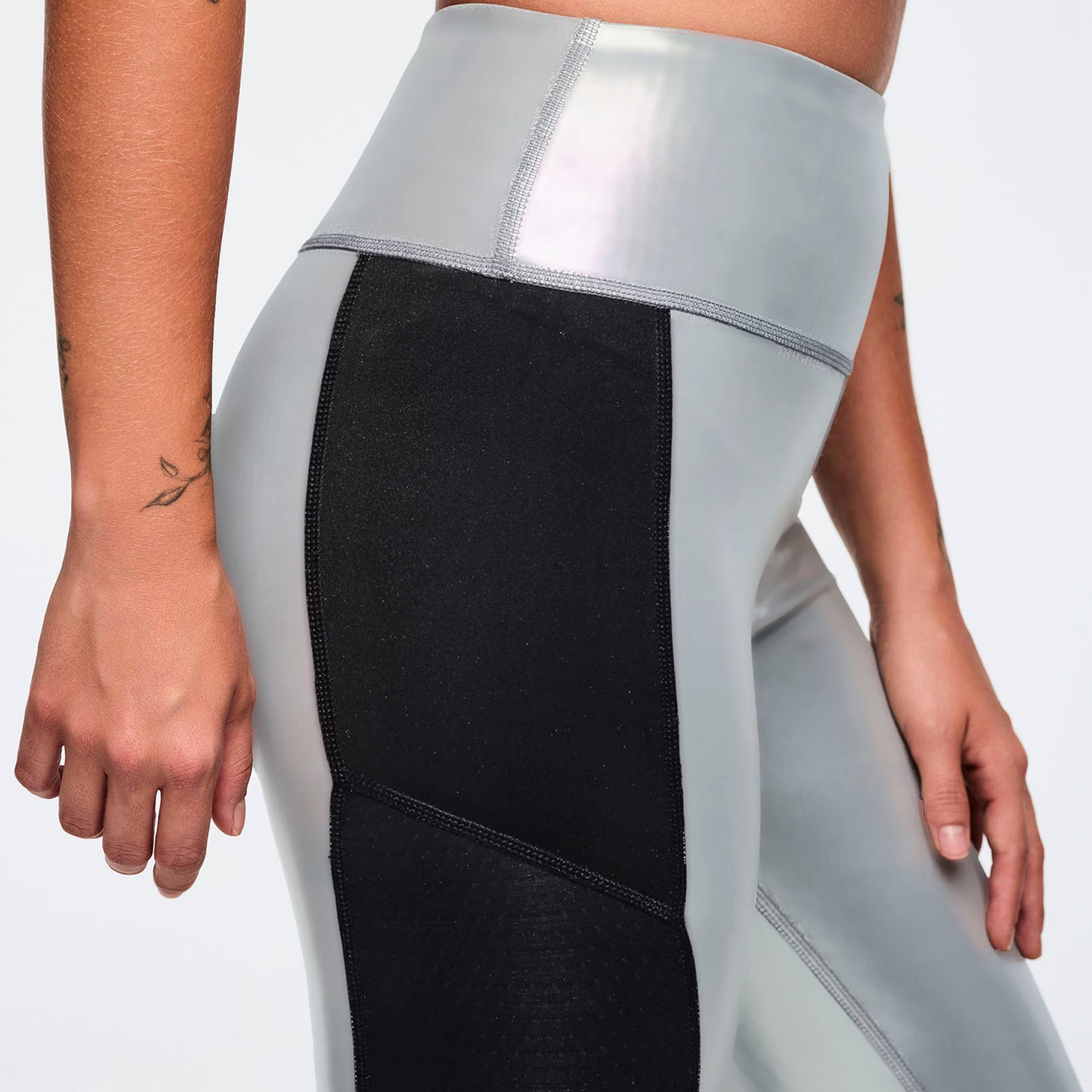 Zumba 25 High Waisted Ankle Leggings With Inserts Z1B000884