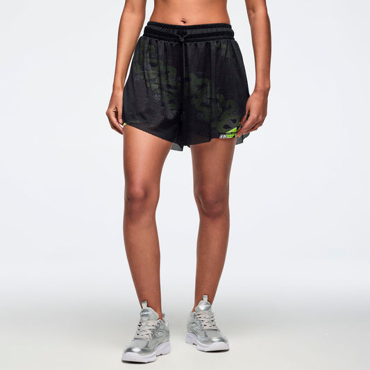 Zumba 25 Mesh Double Layer Skort Z1B000886