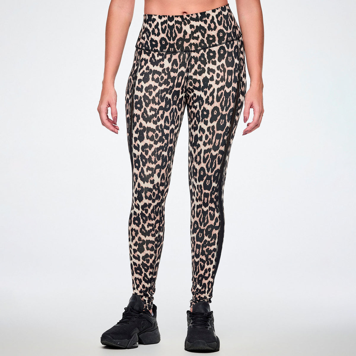 Rock 'n' Roll Z-Lift High Waisted Ankle Leggings With Mesh Z1B000902