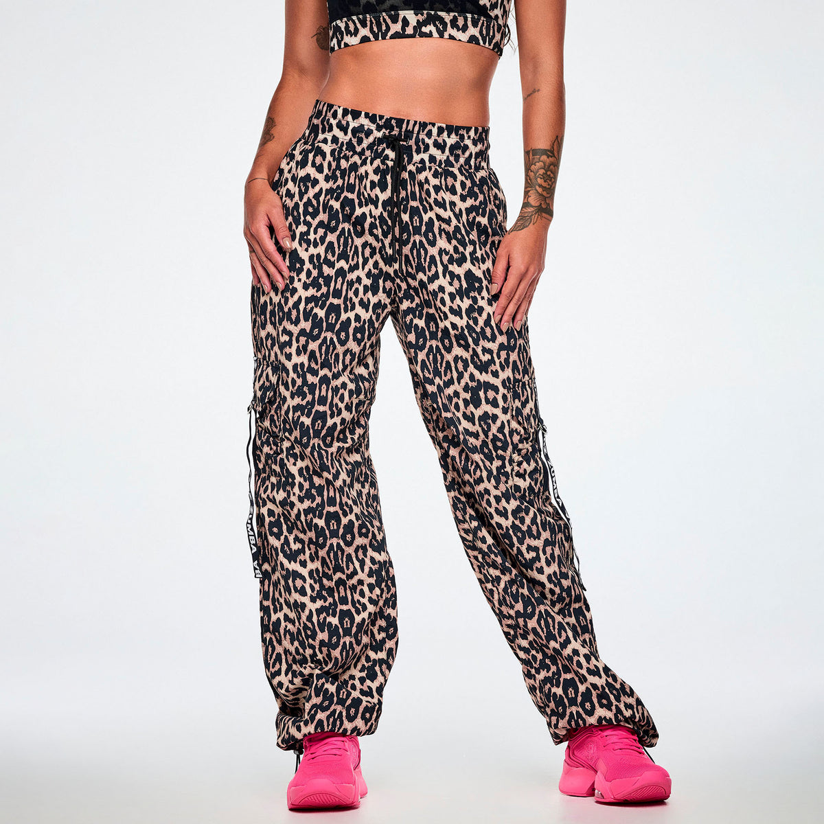 Rock 'n' Roll Woven Long Cargo Pants Z1B000909