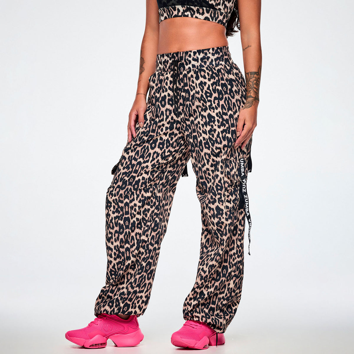 Rock 'n' Roll Woven Long Cargo Pants Z1B000909