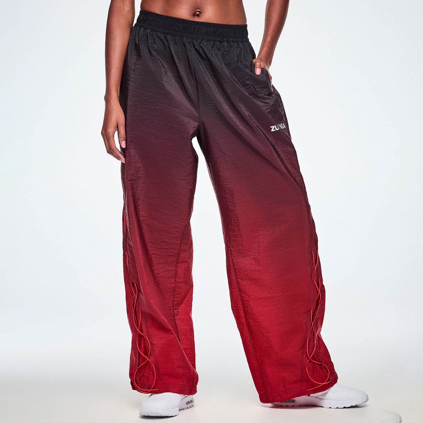 Rock 'n' Roll High Waisted Woven Pants Z1B000912