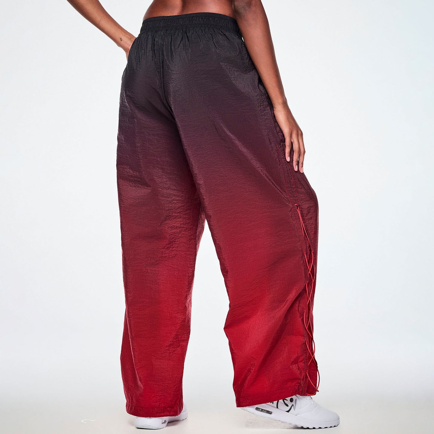 Rock 'n' Roll High Waisted Woven Pants Z1B000912