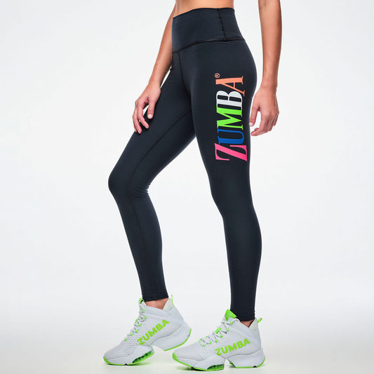 Dale-Z High Waisted Ankle Legging - Bold Black Z1B000920