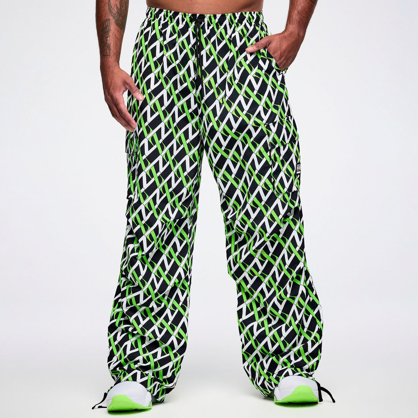 Dale-Z Woven Oversized Cargo Pants Z1B000924