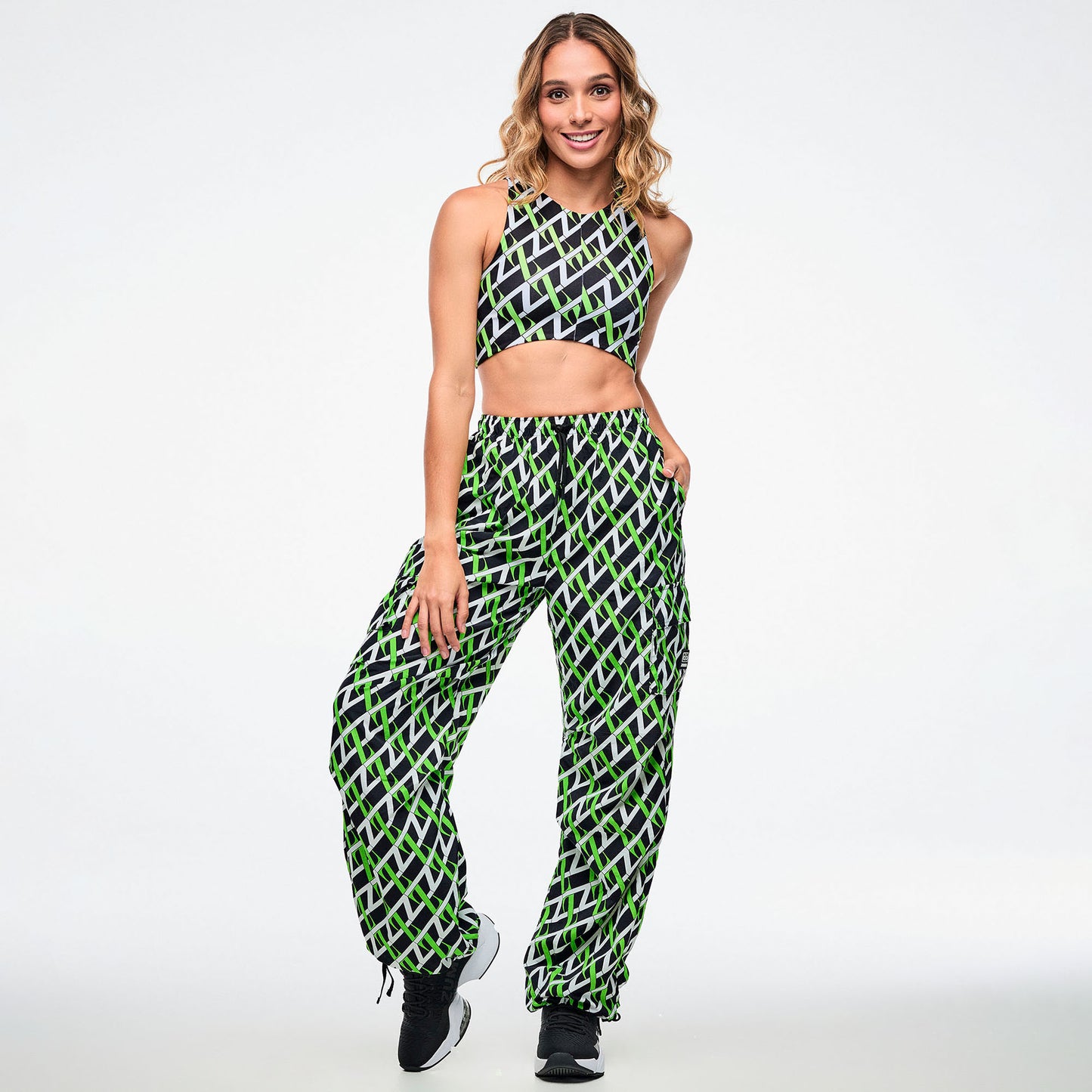 Dale-Z Woven Oversized Cargo Pants Z1B000924