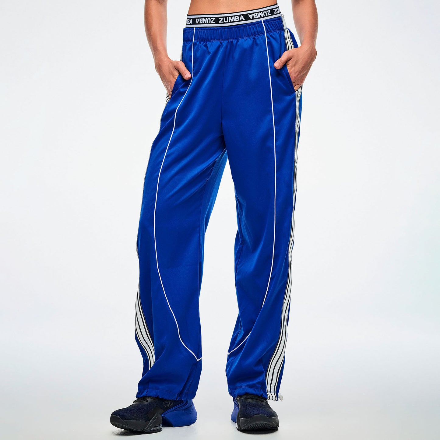 Dale-Z Double Waisted Slouch Woven Pants Z1B000925