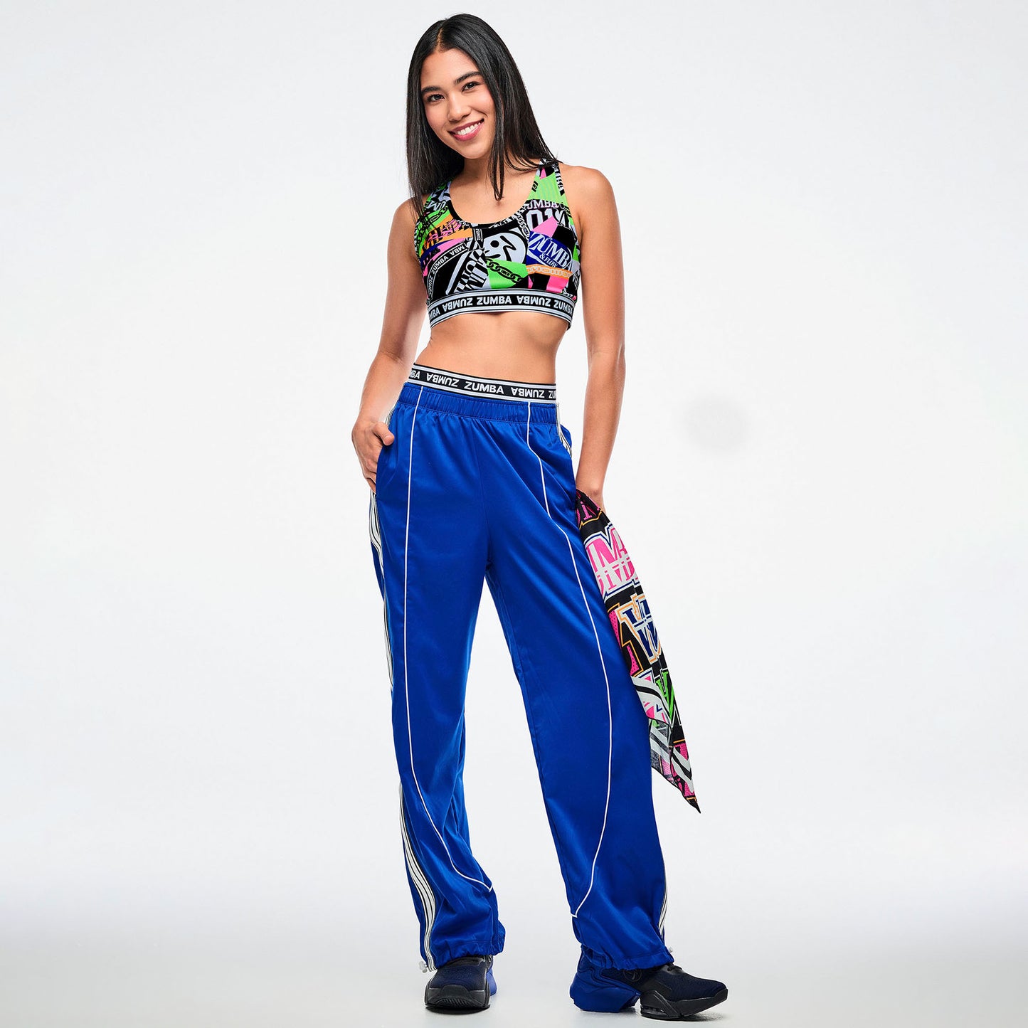 Dale-Z Double Waisted Slouch Woven Pants Z1B000925