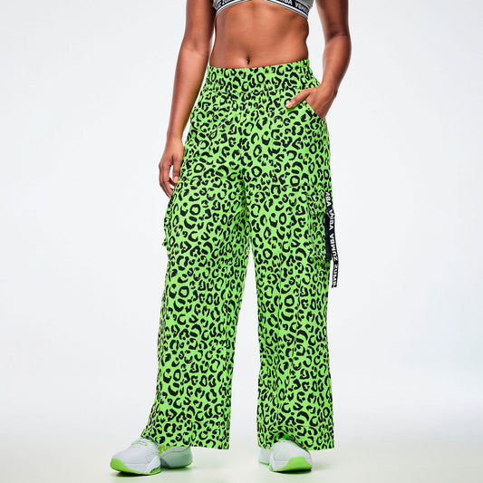 Dale-Z High Waisted Woven Cargo Pants Z1B000929