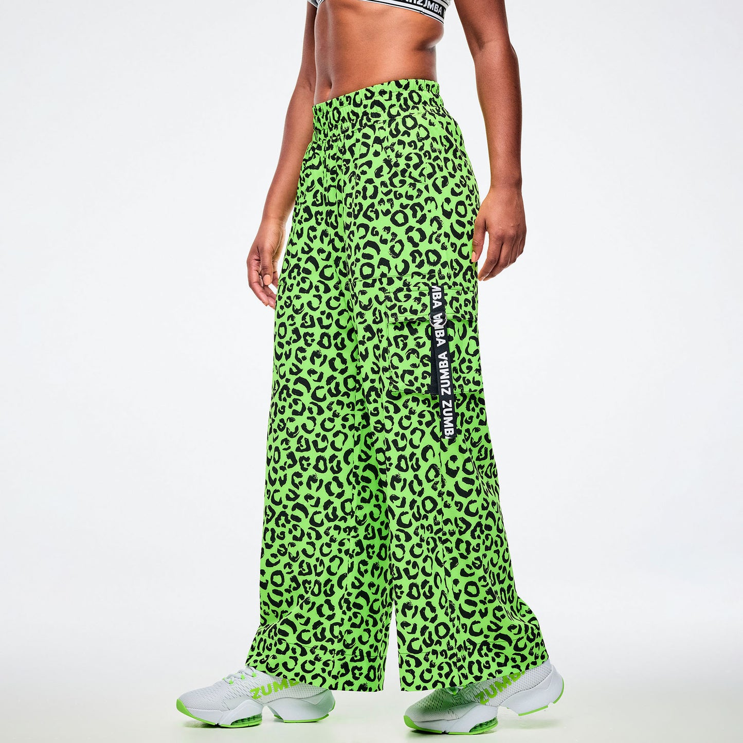 Dale-Z High Waisted Woven Cargo Pants Z1B000929